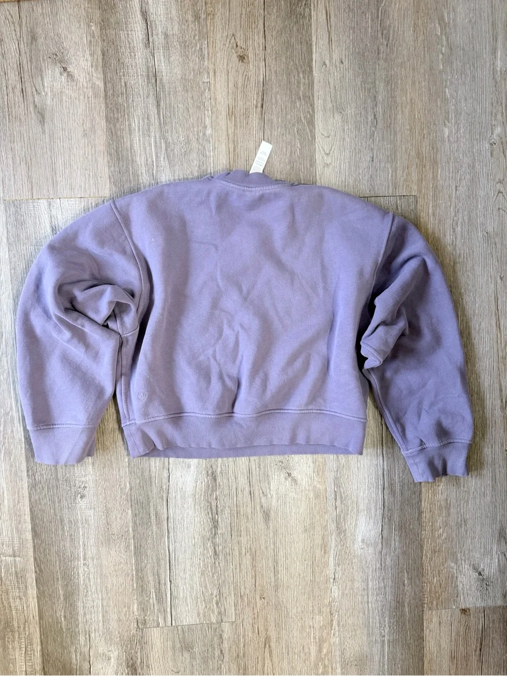 LULULEMON Steady State SuperLoft Crewneck Sweatshirt -Grape Mist
